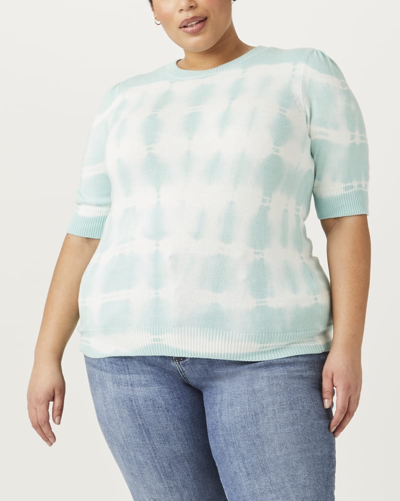 Front of plus size Sally Sweater Top by Meri Skye | Dia&Co | dia_product_style_image_id:153320